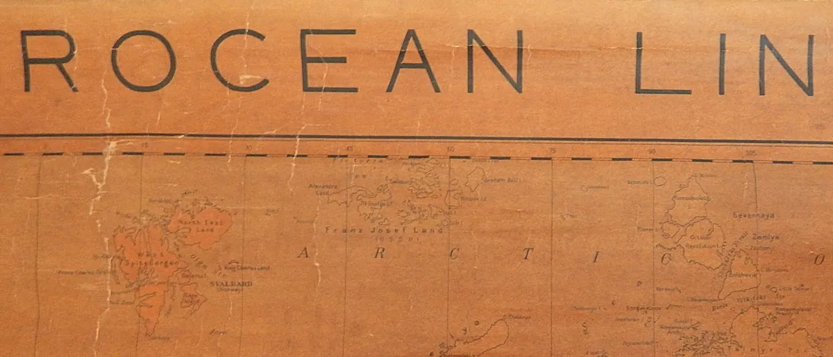 Vintage Roll Down Royal Interocean Lines Poster - Image 4