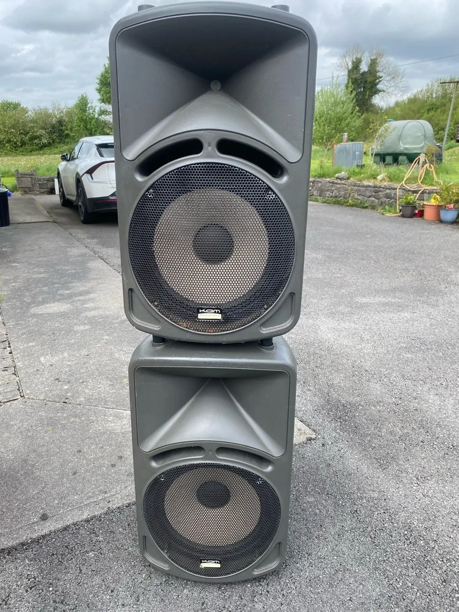 KAM SoundForce 15’ Passive Speakers - Image 1