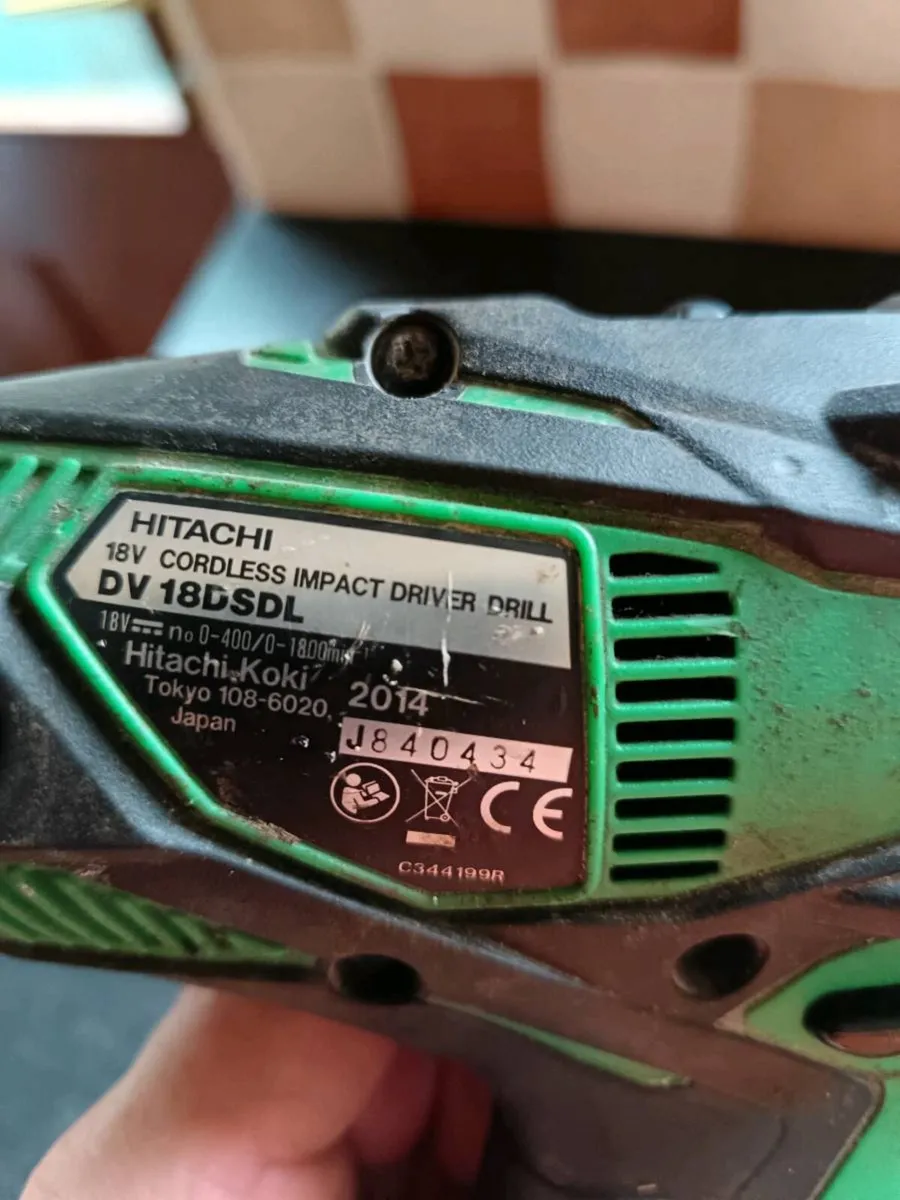 Hitachi cordless drill - Image 3