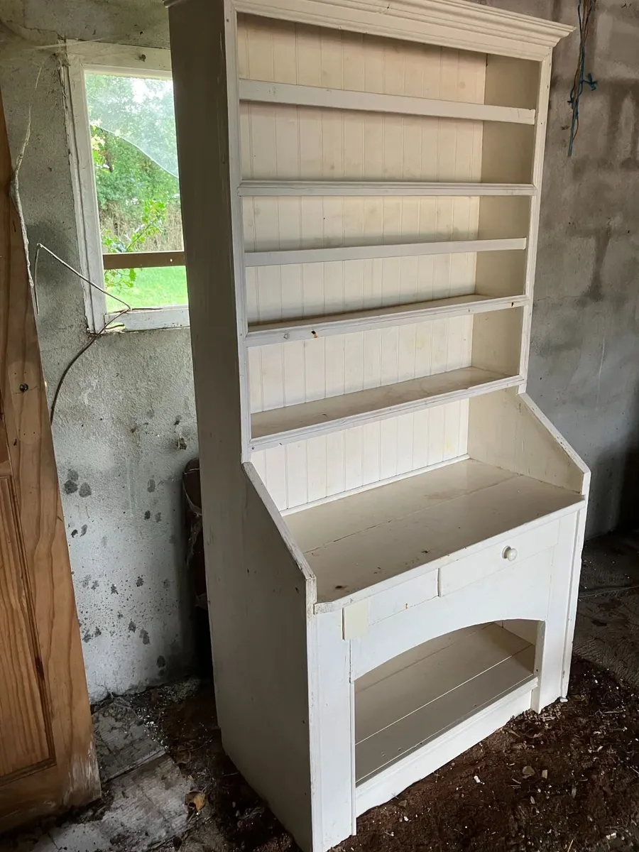 Antique pine dresser - Image 1