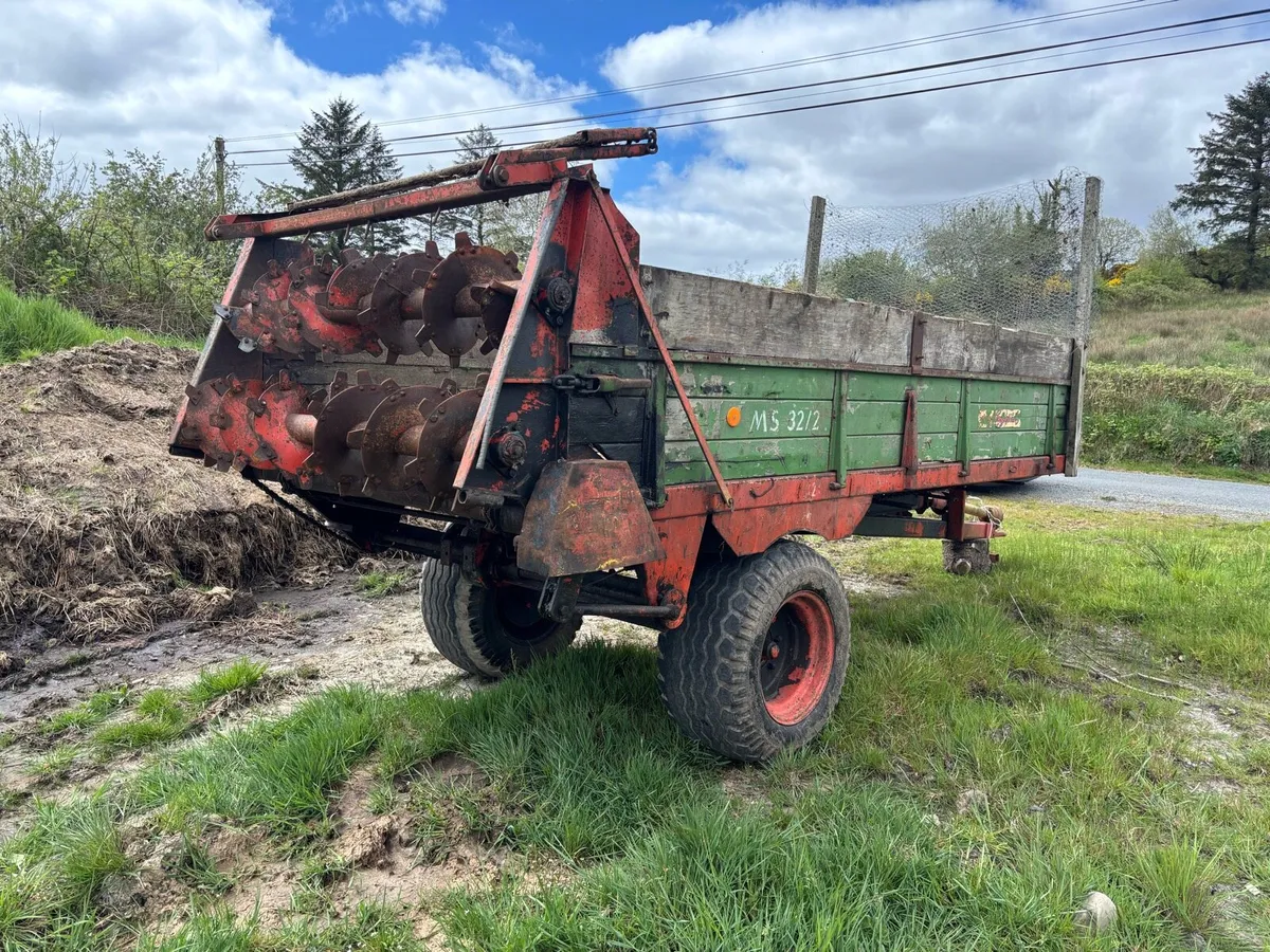 4 ton krone optimat dung spreader - Image 1