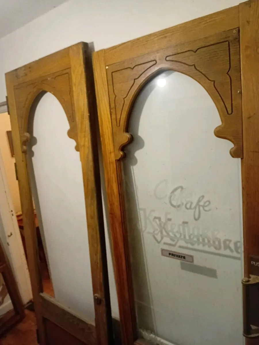 rare kylemore cafe doors o connell street 7ft - Image 1