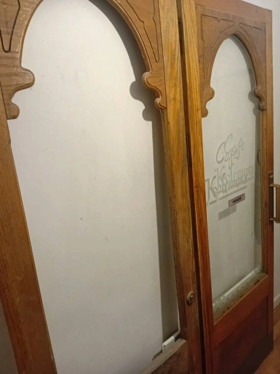 rare kylemore cafe doors o connell street 7ft - Image 2