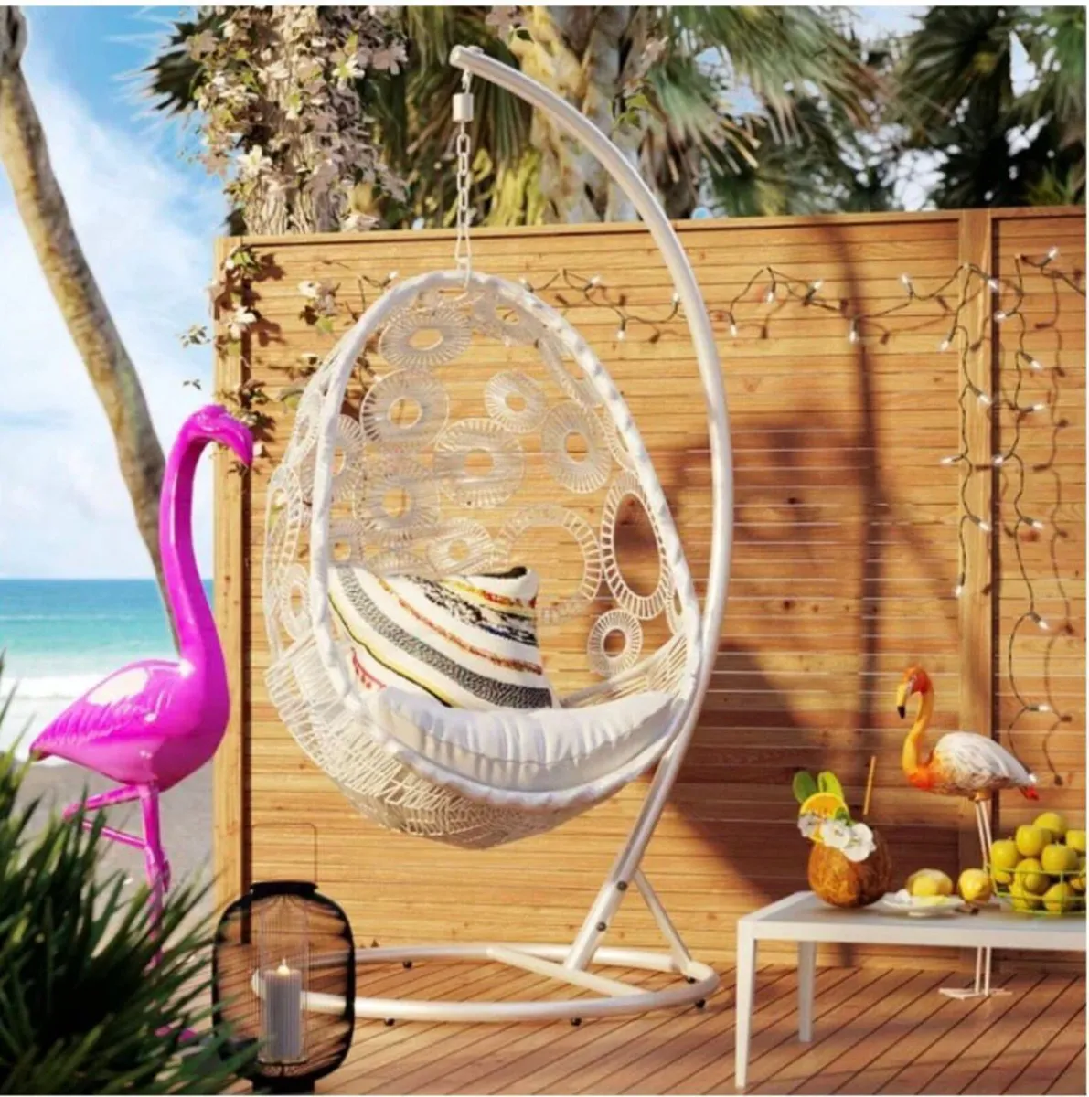 hanging egg chair - Image 3