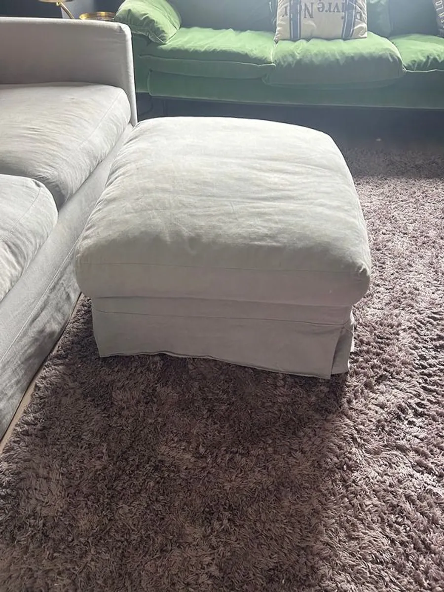 Sofa Bed and matching footstool - Image 2