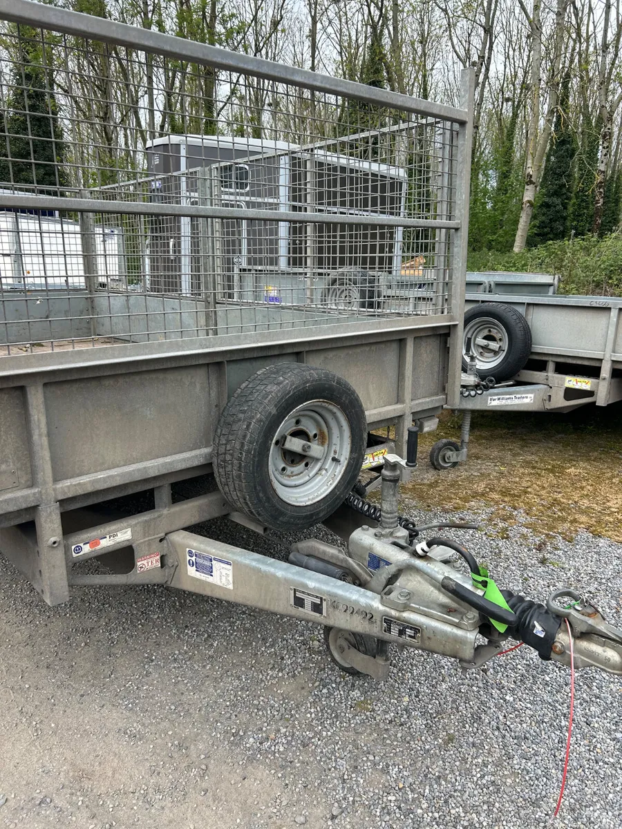 Ifor Williams 12x6.6 Dropside Trailer with Mesh - Image 2