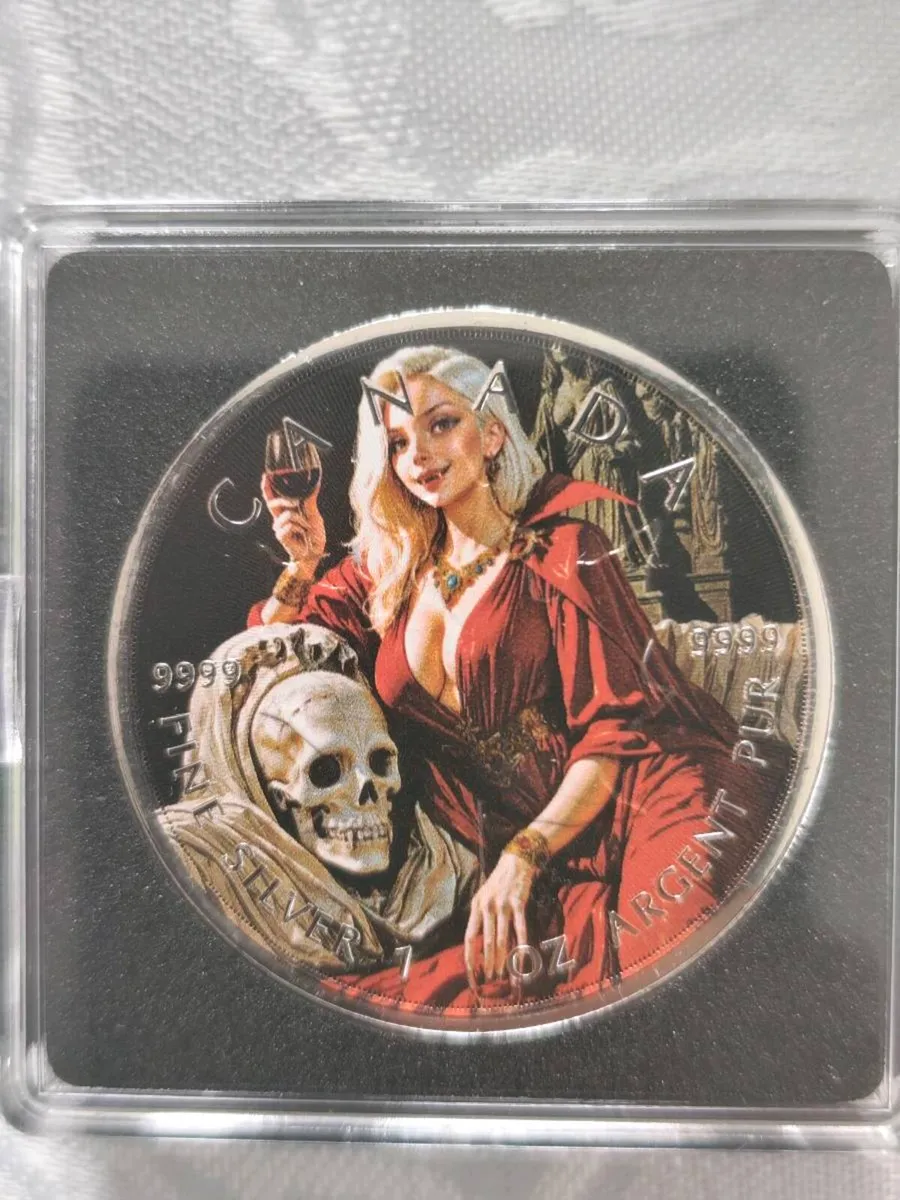 Canada maple leafs silver coin colour limited SCE - Image 4