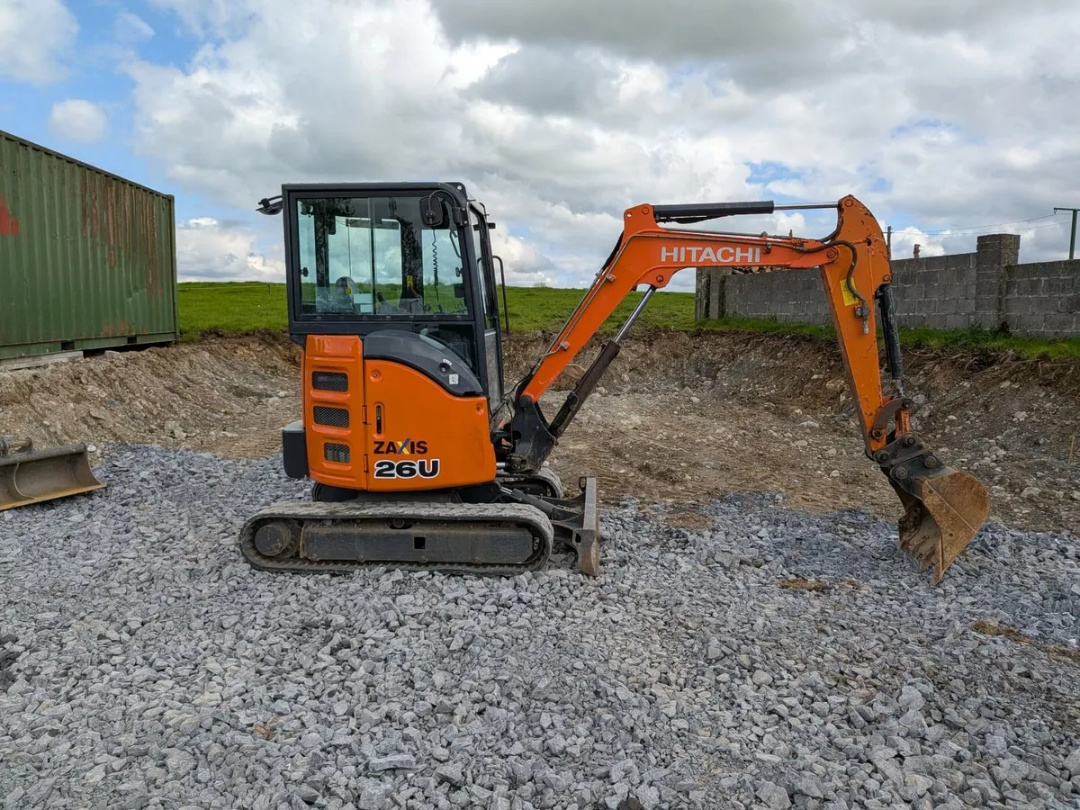 Hitachi Zaxis 26U 2016 - Image 1