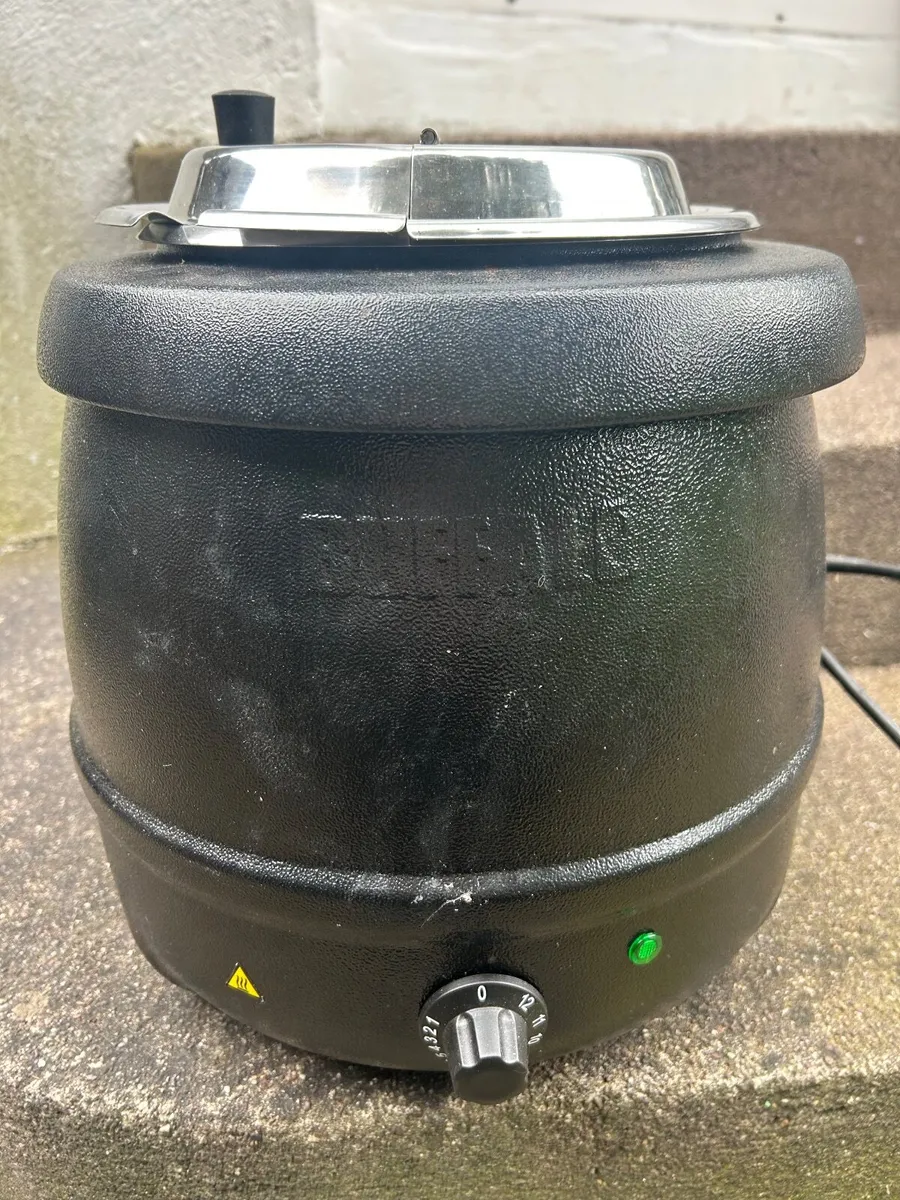 Soup Kettle Buffalo  Black 10Ltr - Image 2