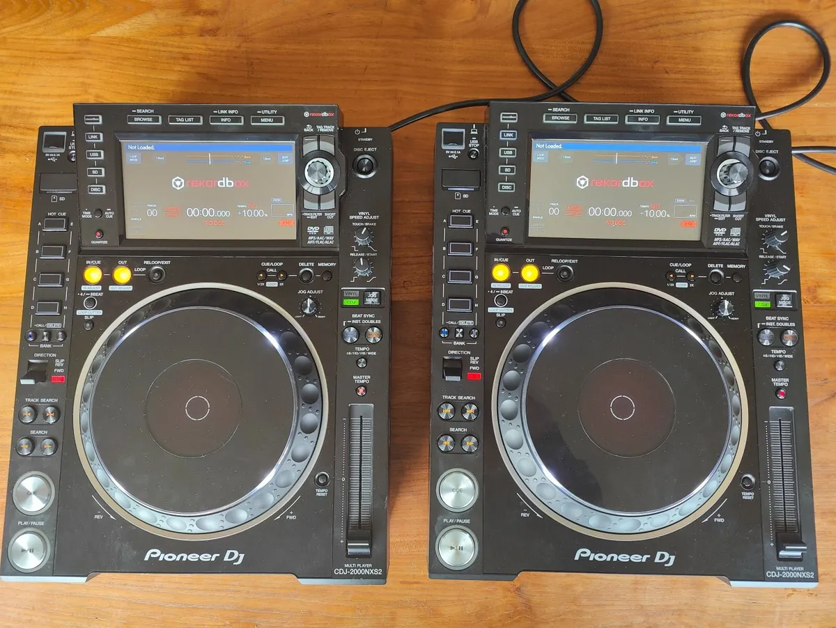 Pioneer CDJ-2000 NXS2 Pair - Image 1