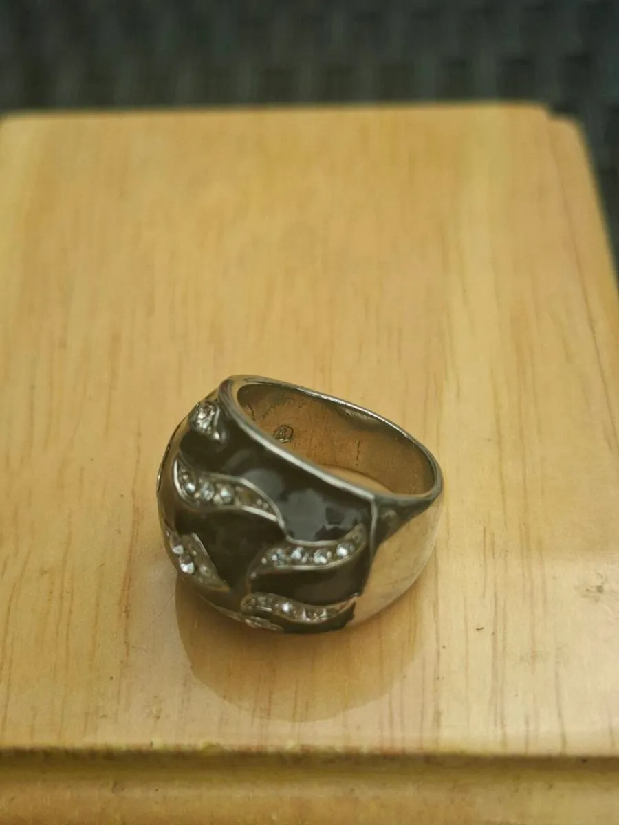 Nice Vintage stamped Silver Ring - Image 2
