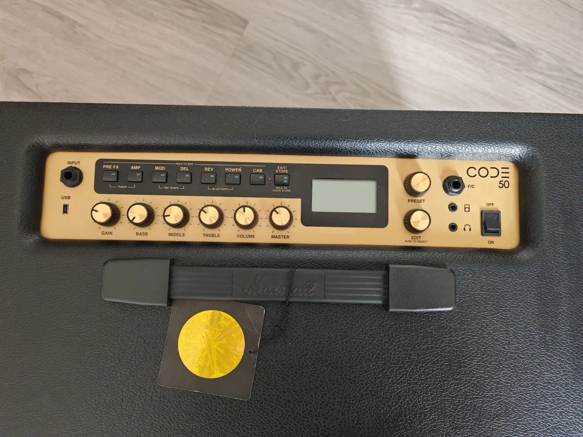 Marshall Amplifier code 50 - Image 2