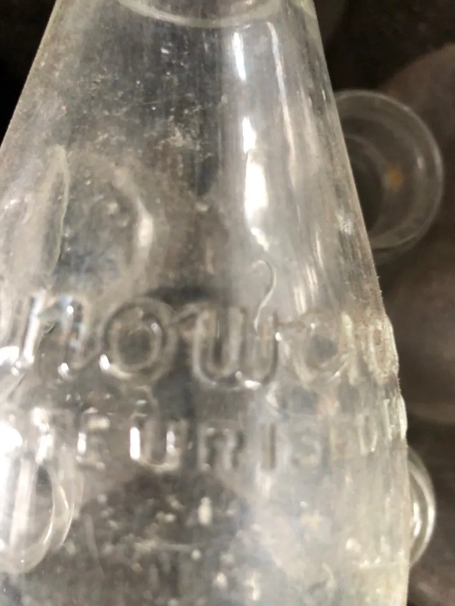 Nenagh Co op glass milk bottles - Image 3