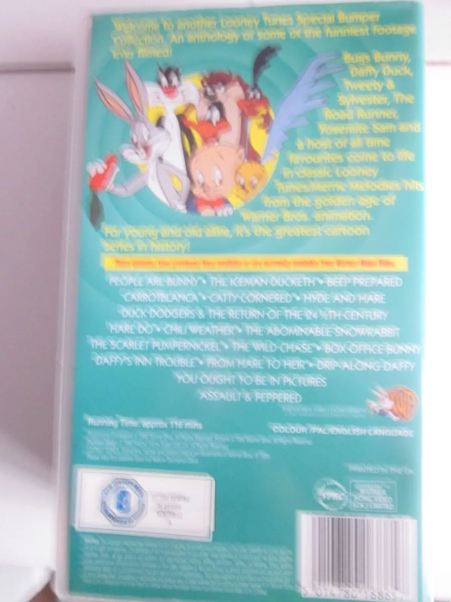 Bundle  Looney Tunes/ Tom&Jerry VHS BumperEdition - Image 4