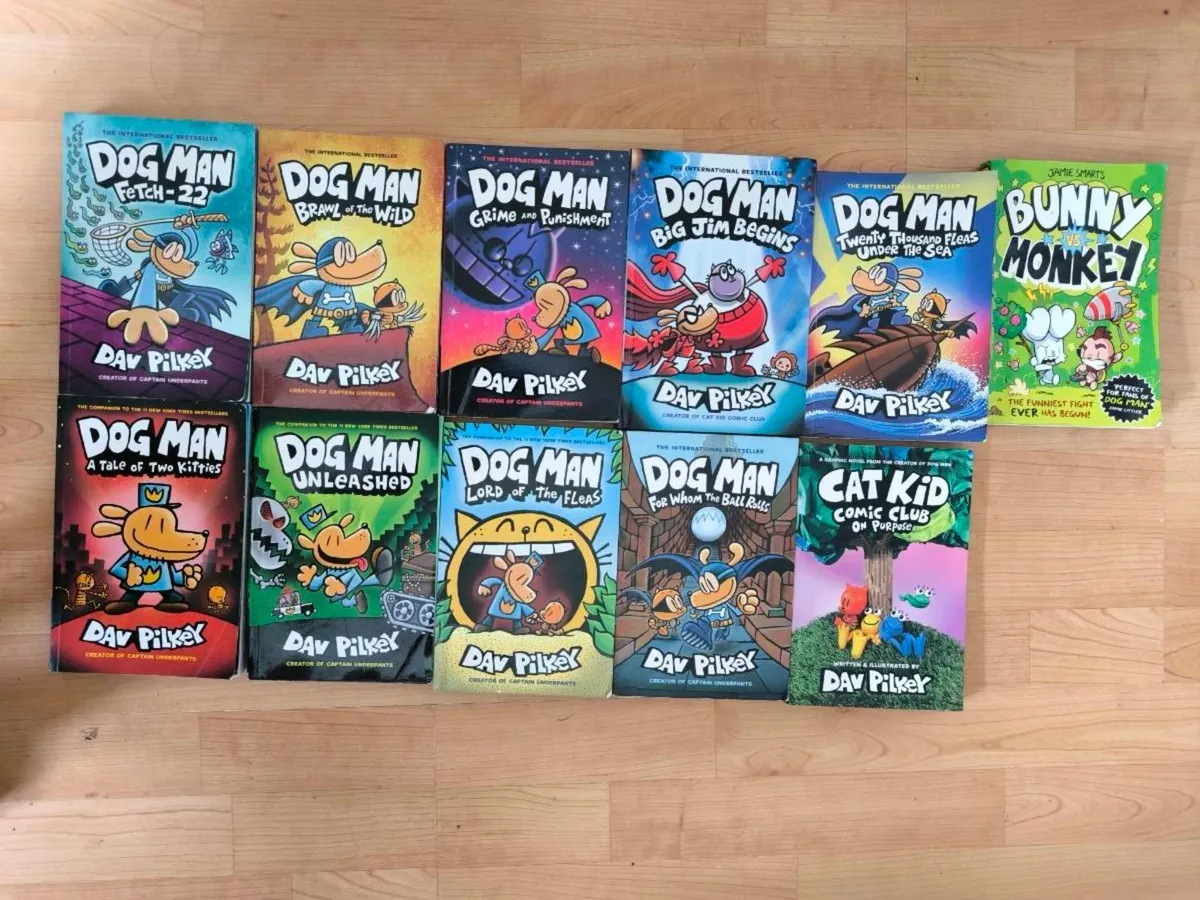 Dog Man book set