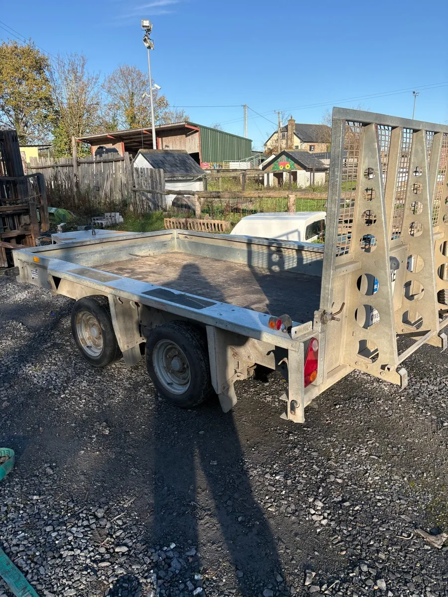 Ifor Williams plant trailer - Image 2