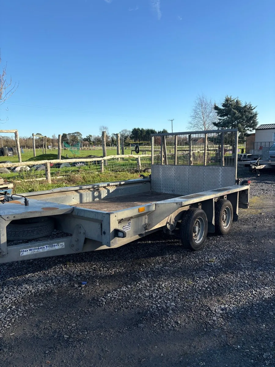 Ifor Williams plant trailer - Image 3