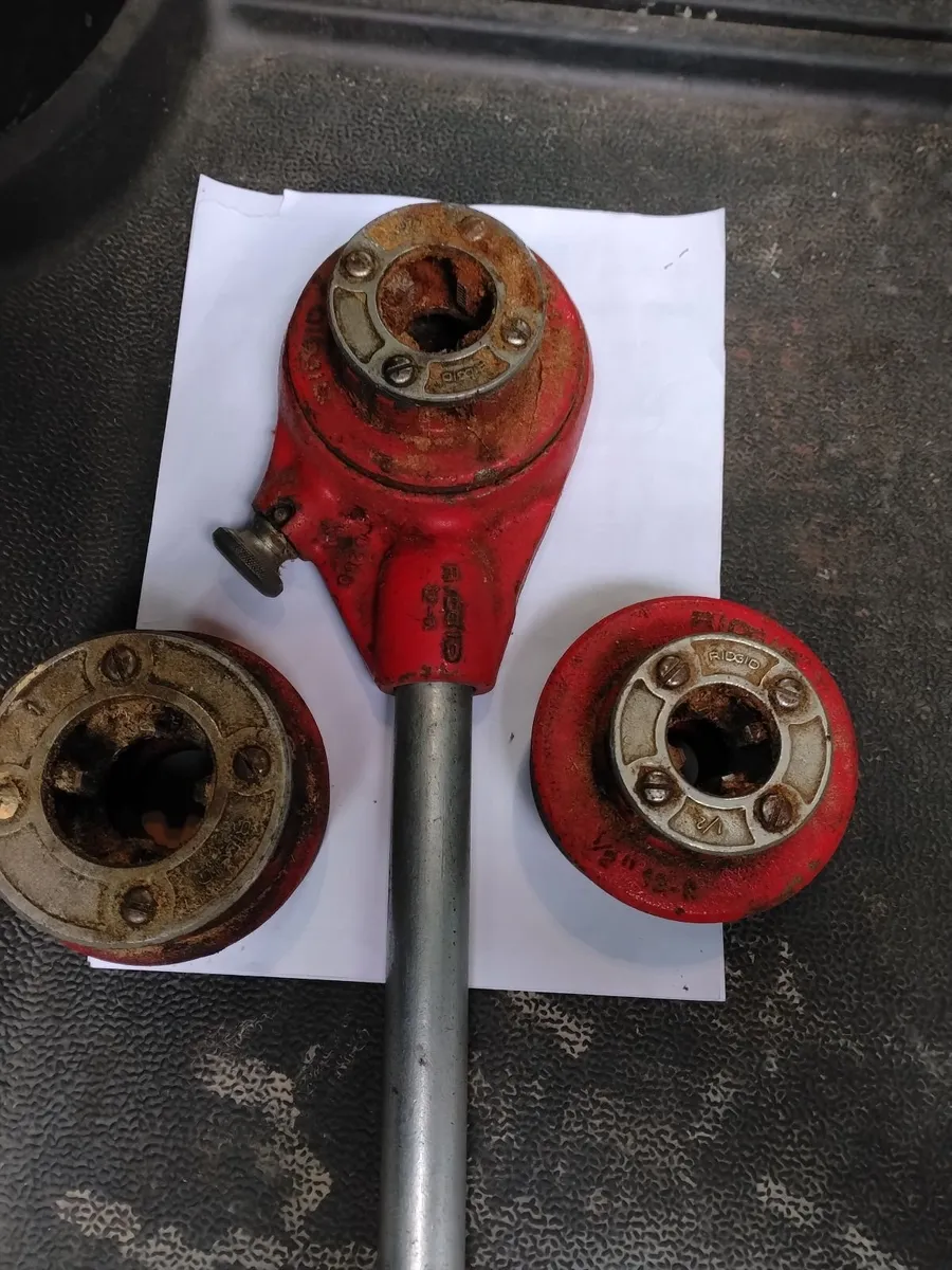 ratchet pipe threader kit, - Image 2