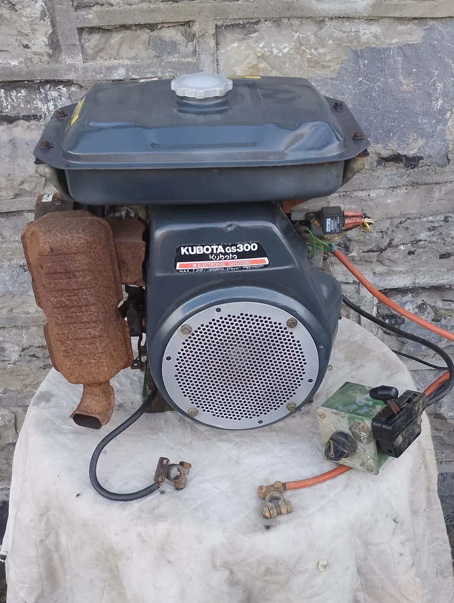 Kubota GS700 7.2hp engine electric start - Image 1