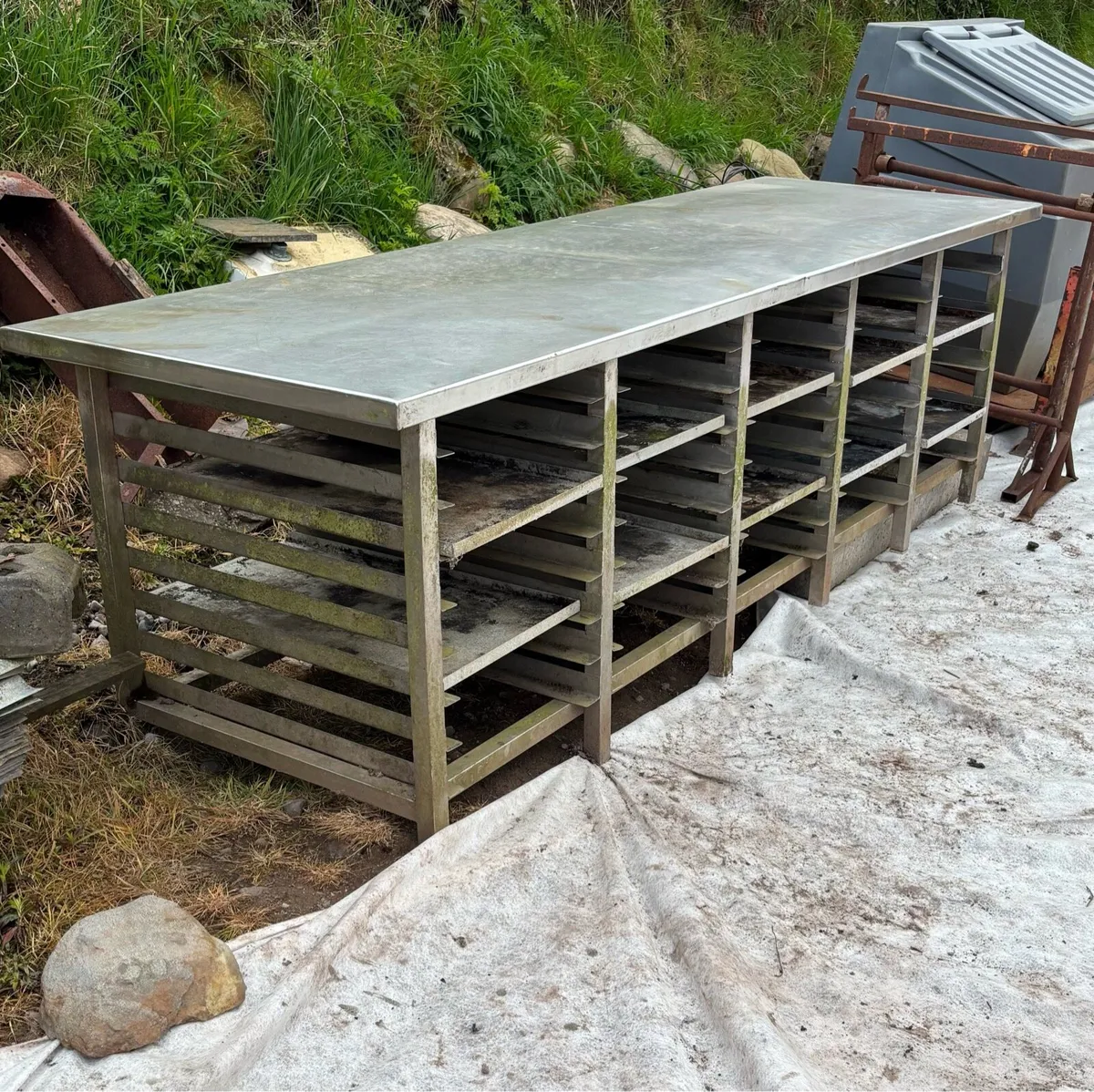 Stainless Steel Bench