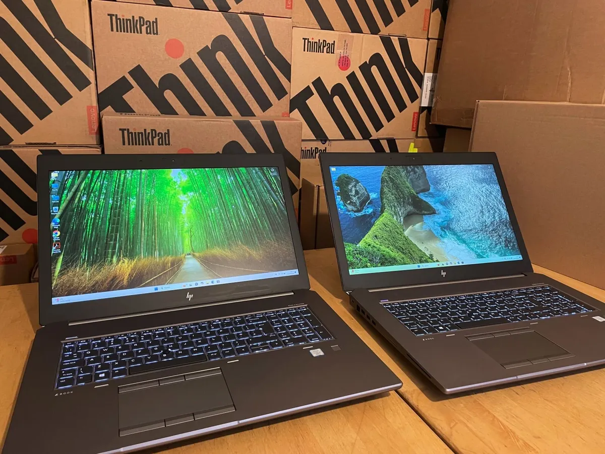 Big Spec HP zBook 17 Laptops-Hex i7-6Gb Graphics - Image 1