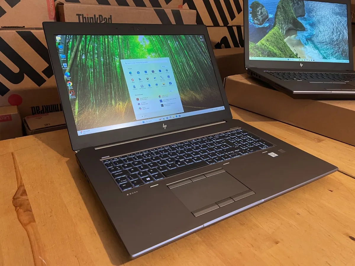 Big Spec HP zBook 17 Laptops-Hex i7-6Gb Graphics - Image 3