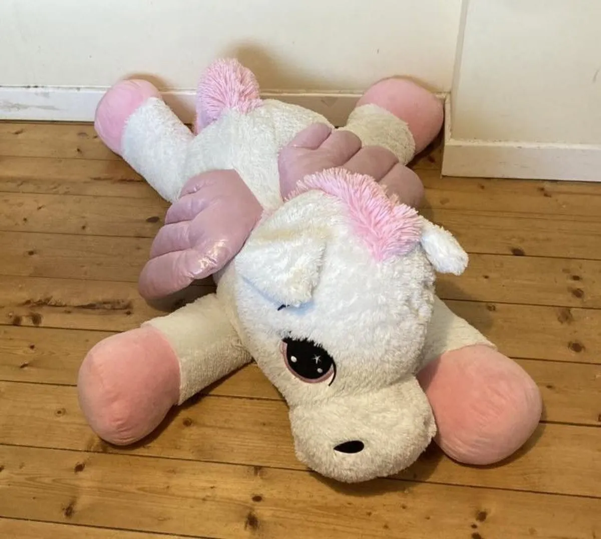 Magical Giant Unicorn Plush – Ultra Soft & Sparkly - Image 2