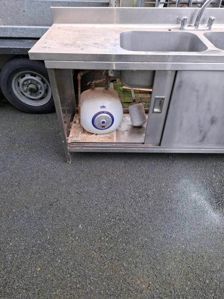 Stainless sink unit - Image 2