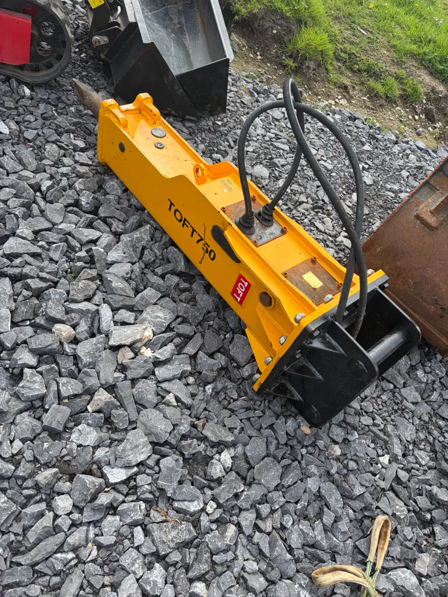 Unused Toft 750 rock breaker 50mm pin suit 8t - Image 3