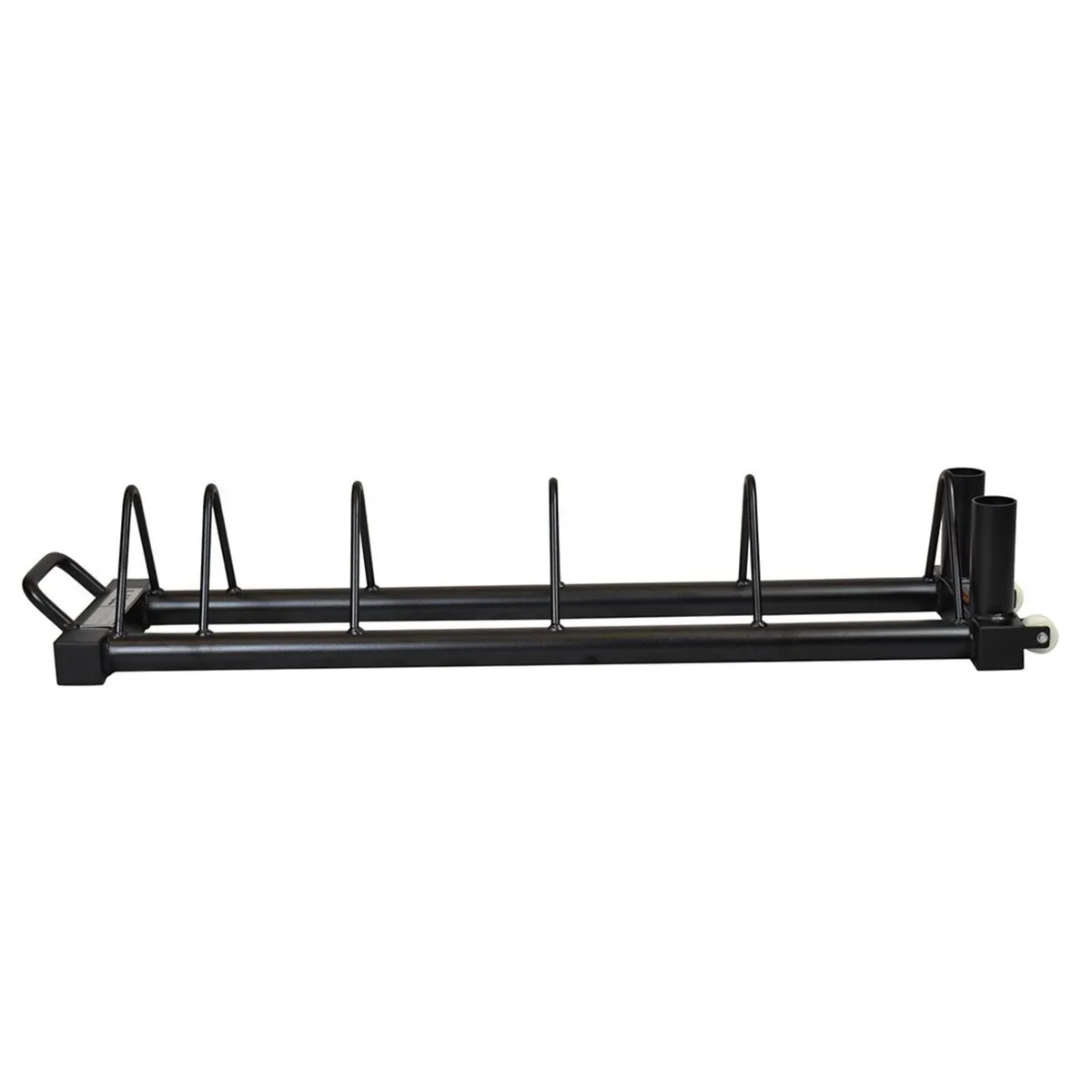 Bumper Plate Toaster Storage Rack with Wheels -Gym - Image 2