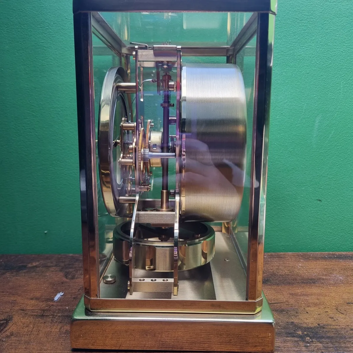Jaeger-lecoultre atmos perpetual motion clock. - Image 2