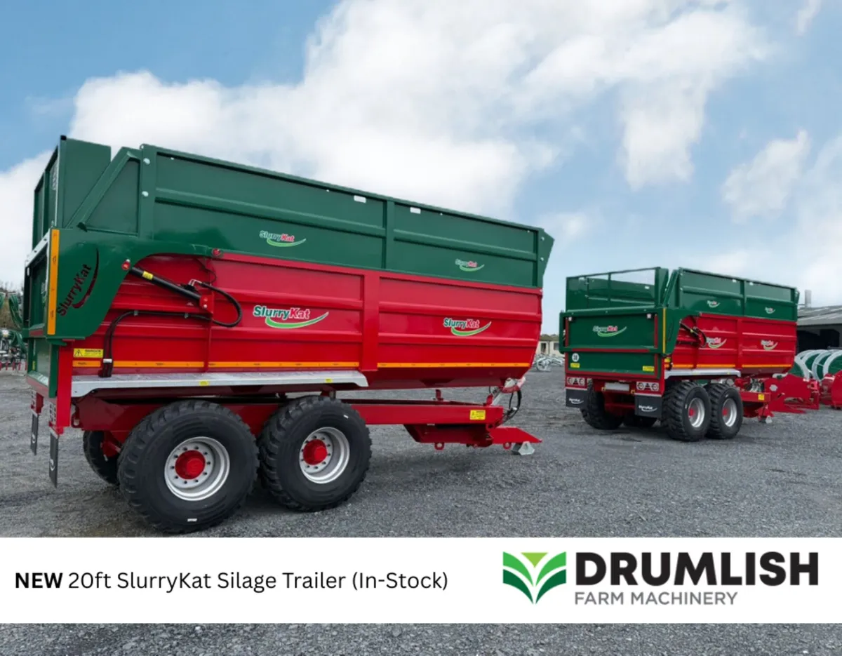 NEW 20ft SlurryKat Silage Trailer (In-Stock) - Image 2