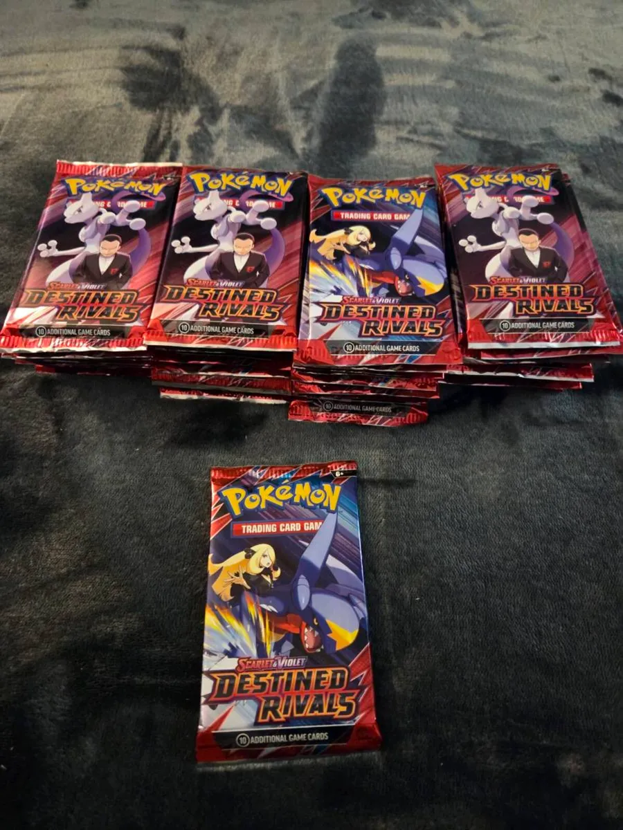 Pokemon Destined Rivals Packs 40x - Image 1