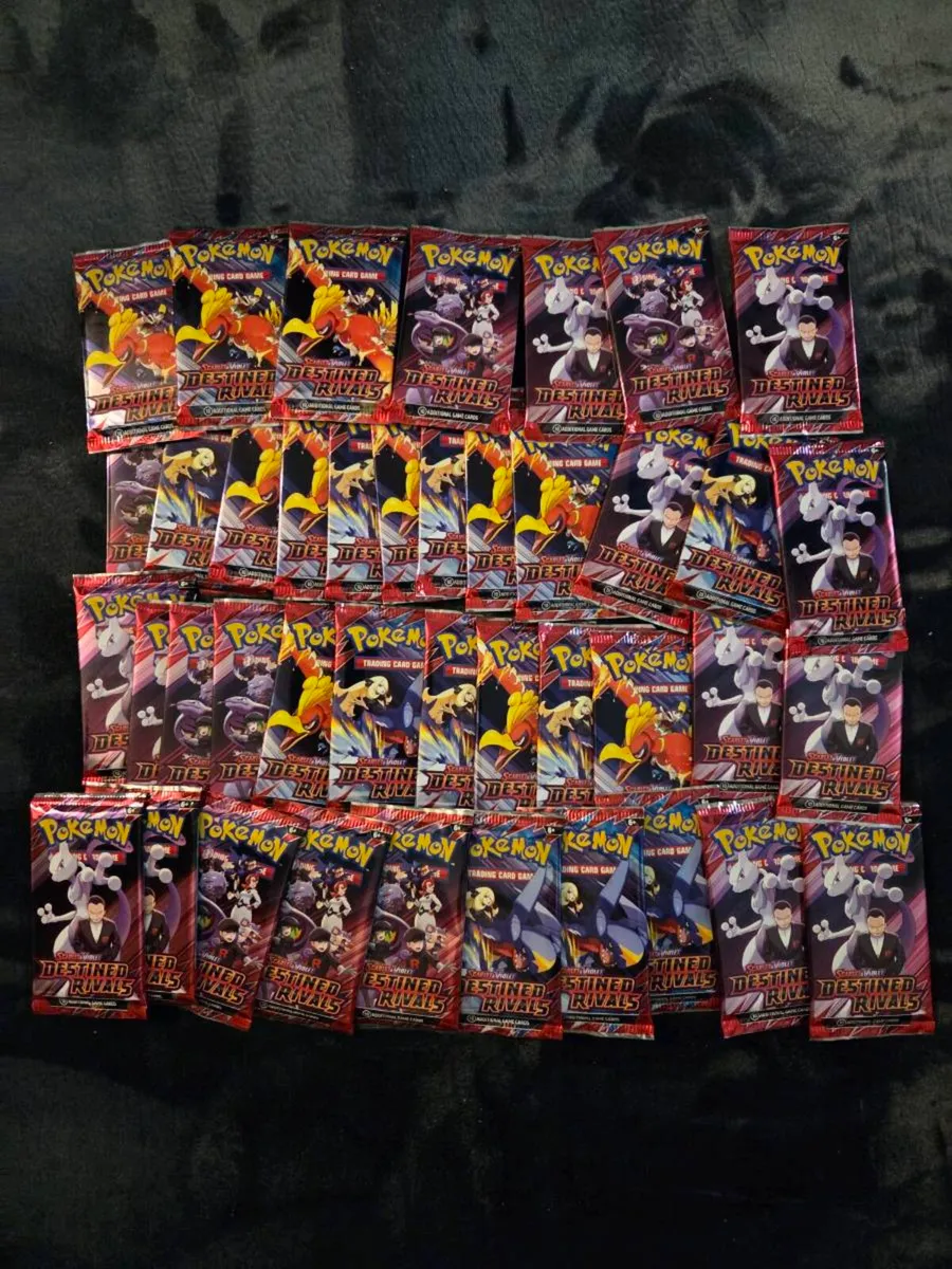 Pokemon Destined Rivals Packs 40x - Image 3