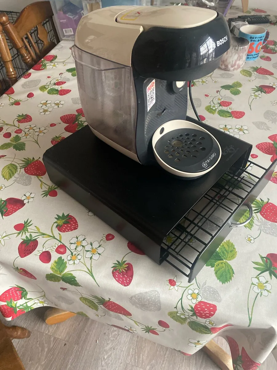 Tassimo coffee pod  machine with pod storage drawe - Image 4