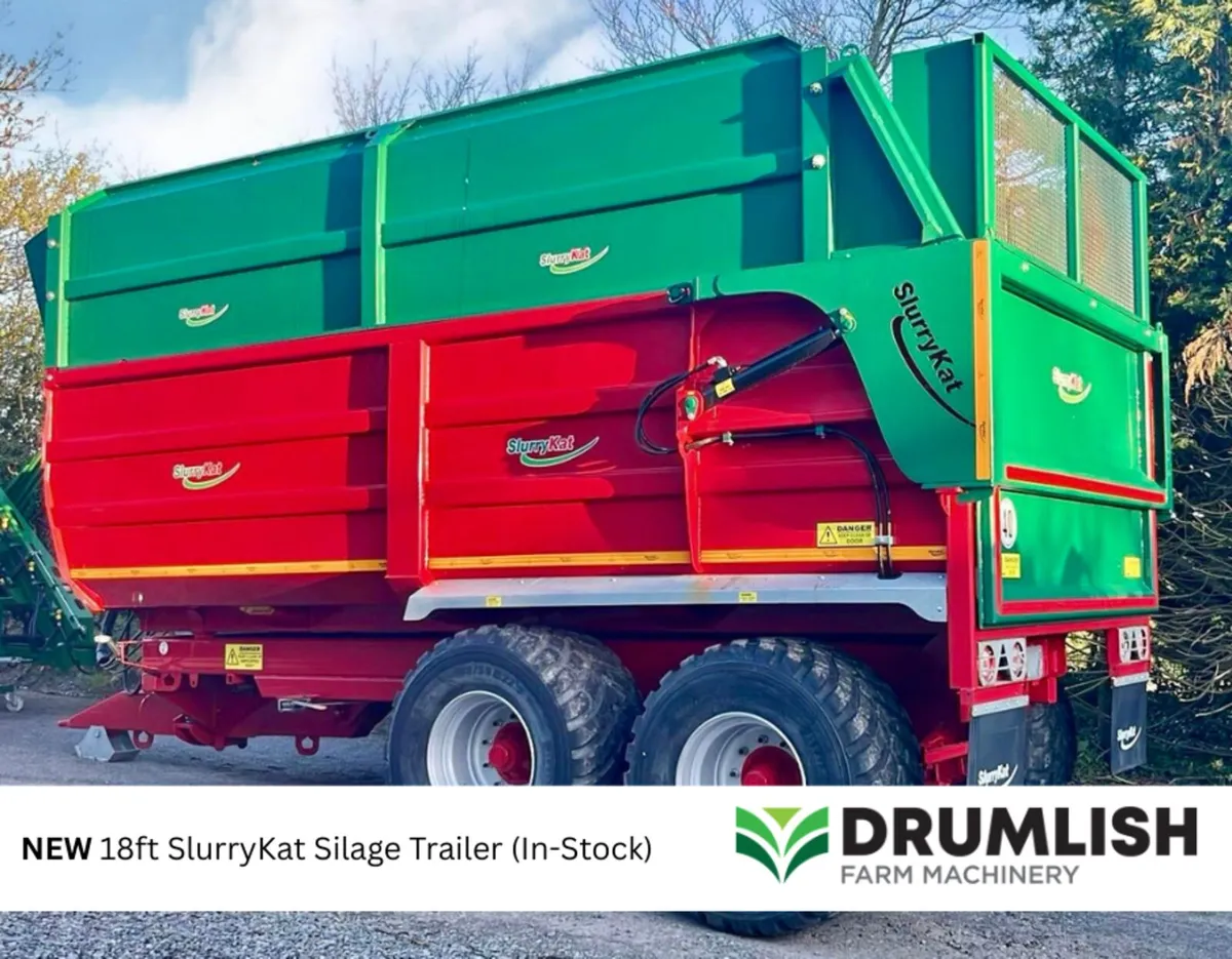 NEW 18ft SlurryKat Silage Trailer (In-Stock) - Image 2