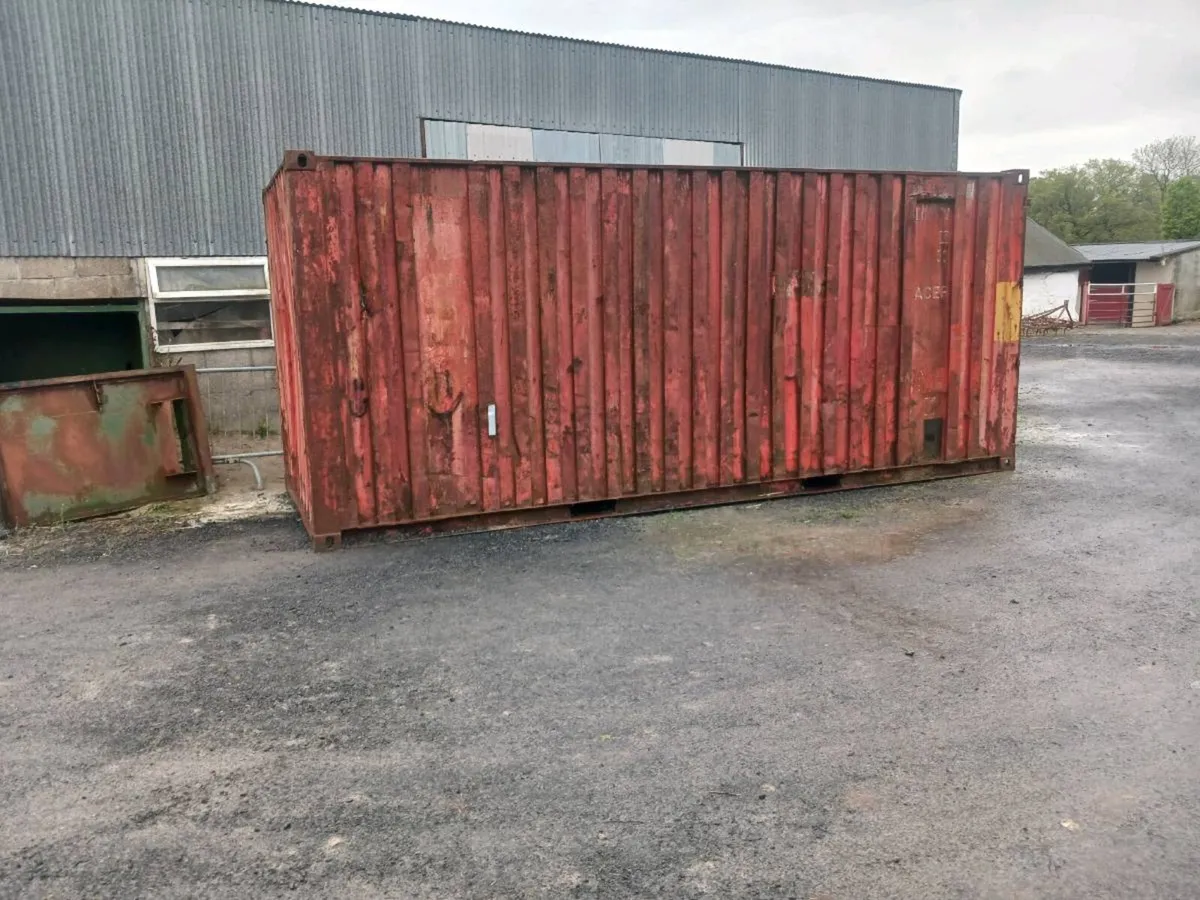 20 foot steel container - Image 1