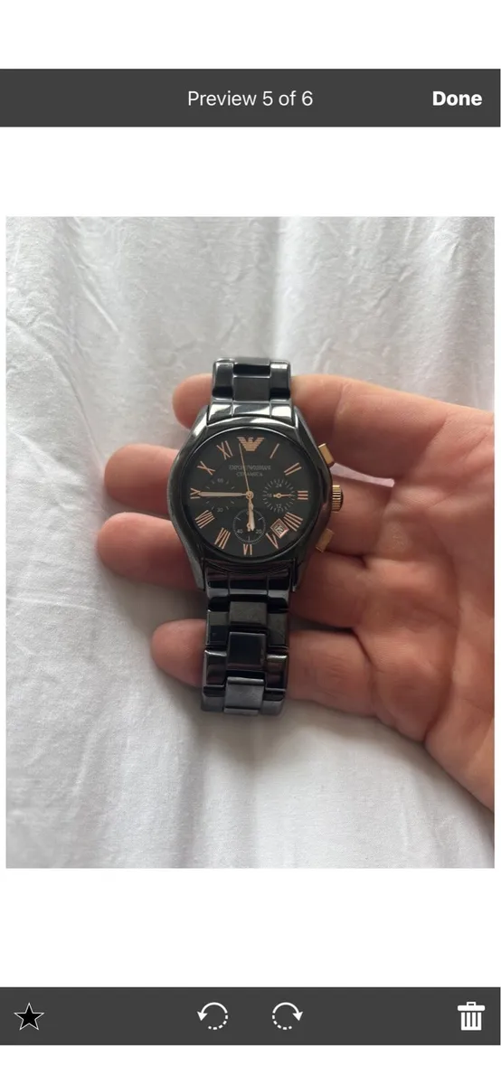 Armani watch - Image 1