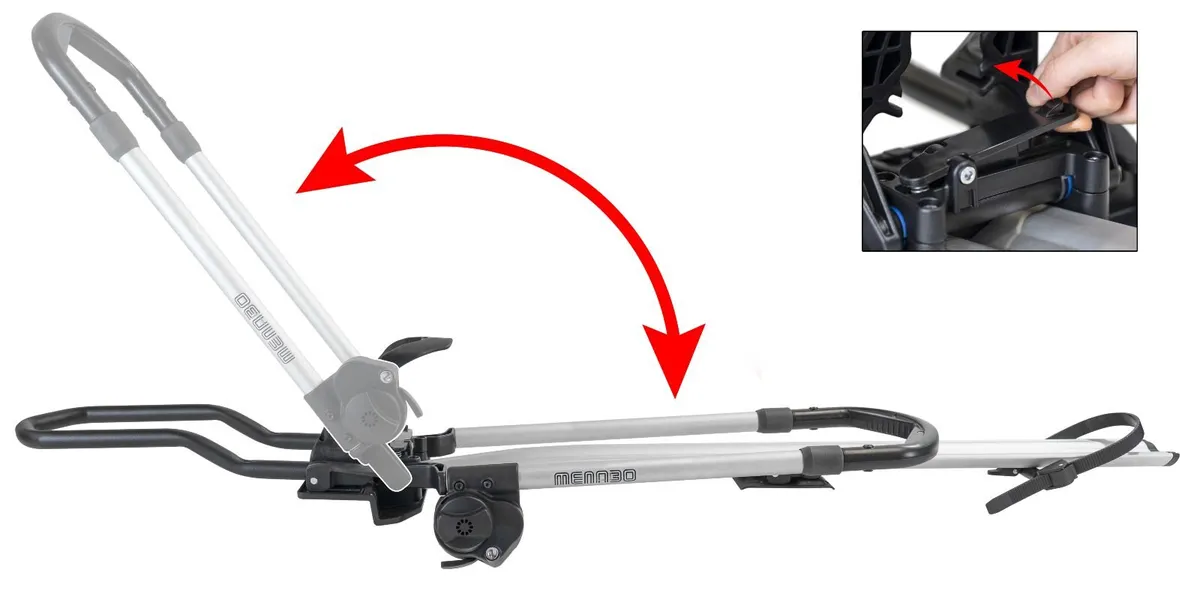🚴‍♂️ Menabo Chrono Roof Bike Rack – Right Side - Image 2