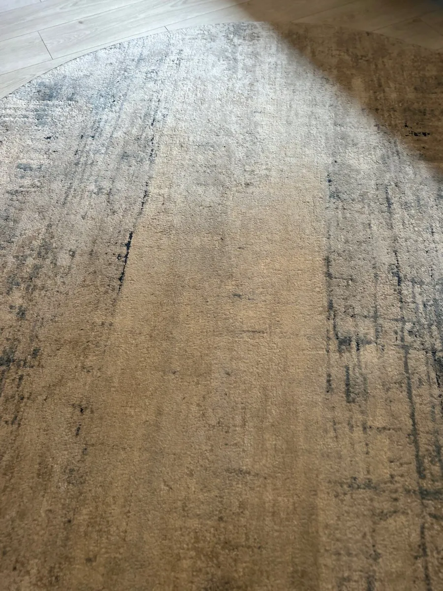 Round Rug – Kukoon Ludlow Bedtime Blue - Image 3