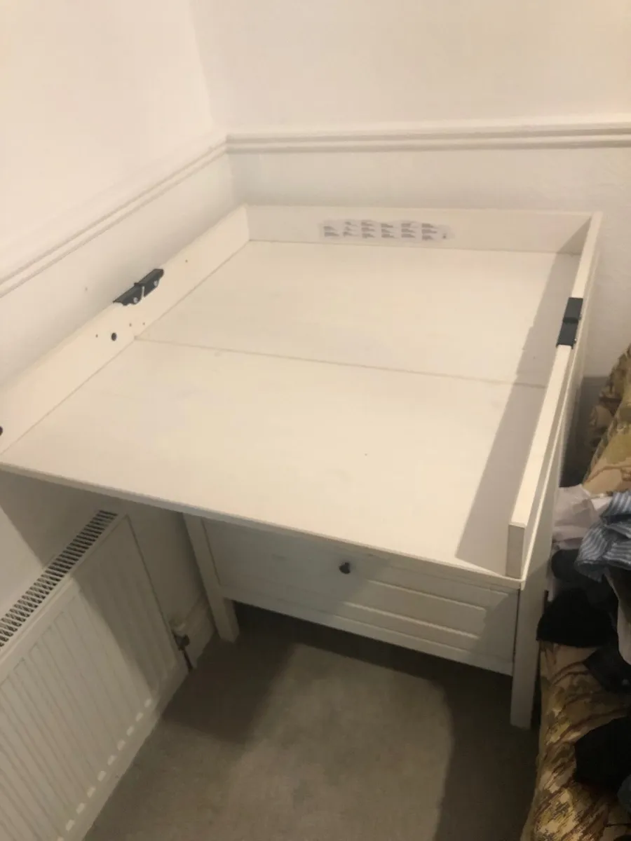 SUNDVIK Changing table/chest of drawers, white - Image 1