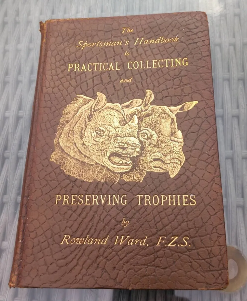 Preserving Trophies handbook antique. D18 POST 7E - Image 1