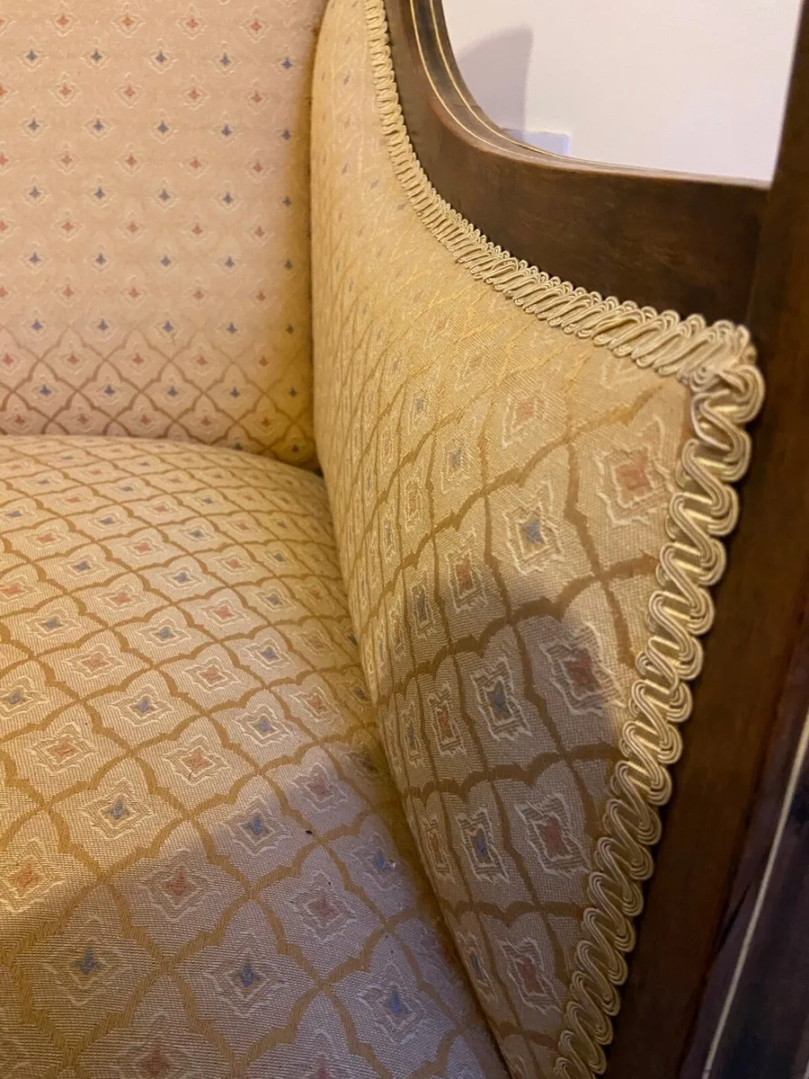 Edwardian Matching French library chair’s - Image 4
