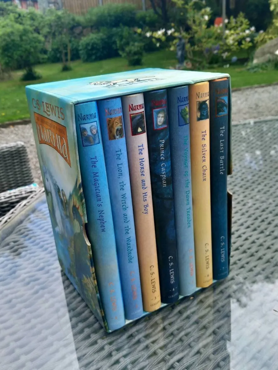 New Chronicles of Narnia CS Lewis 7 hardbacks D18 - Image 2