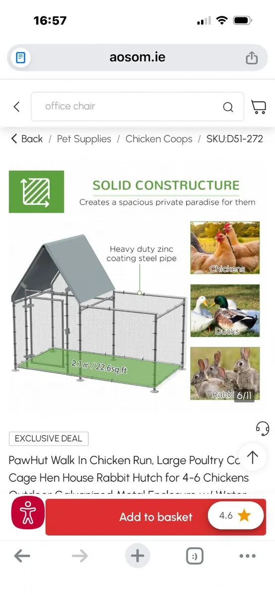 Chicken / small animal run - Image 4