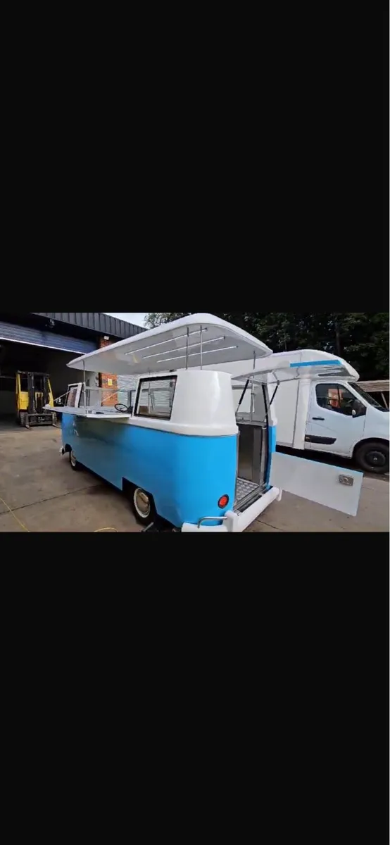 VW Retro Replica Food Cart - Image 1