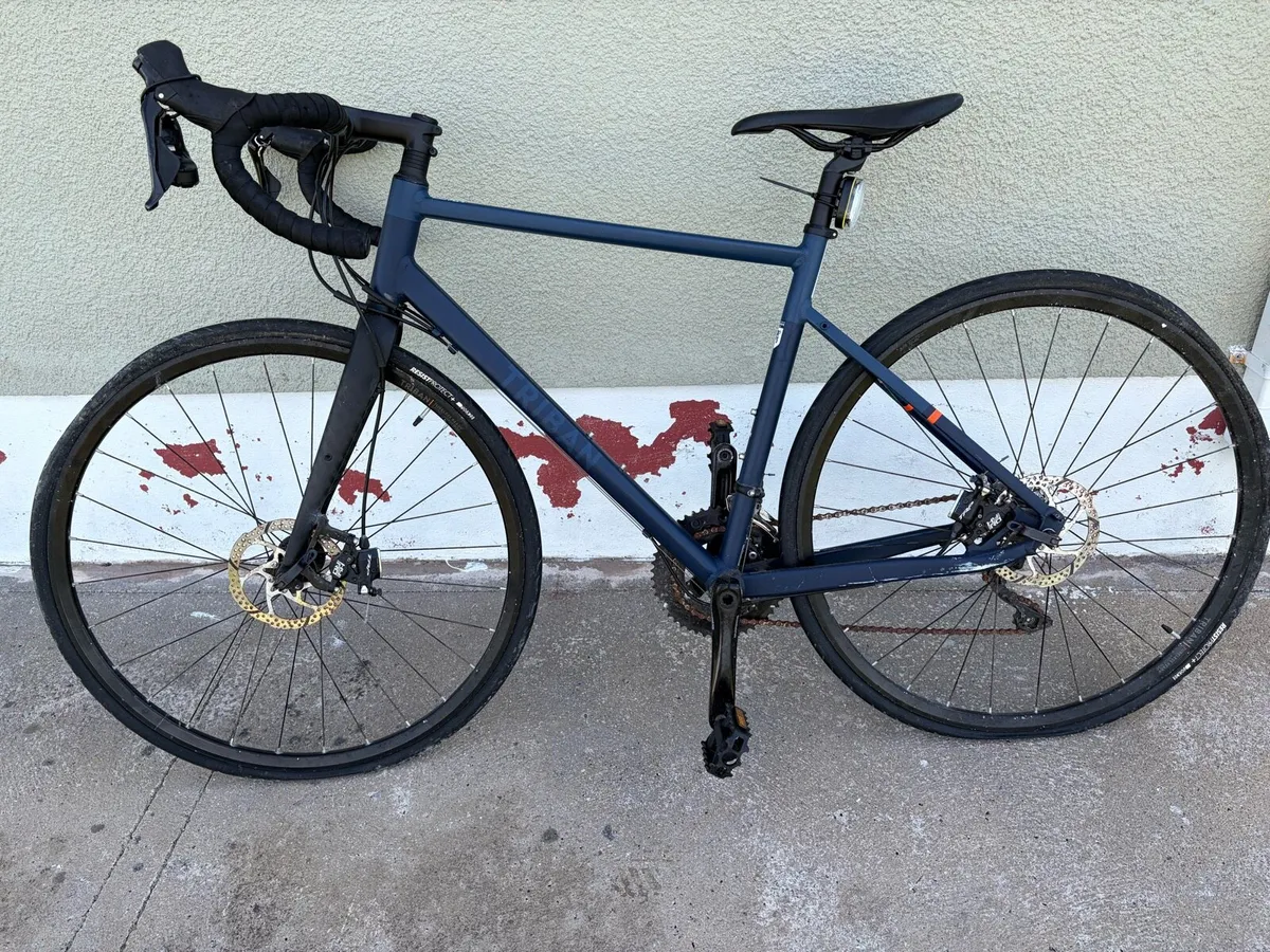 Decathlon Road bike Triban RC520 Disk Brake - Blue - Image 1