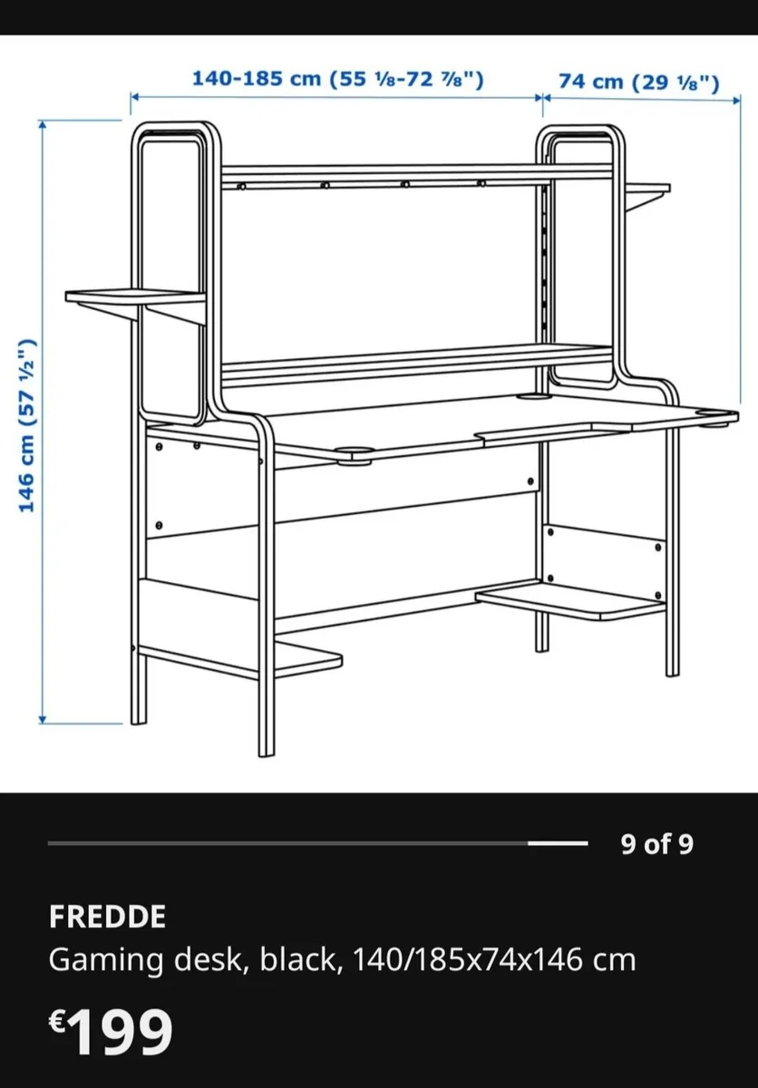Ikea Gaming Desk - Image 4