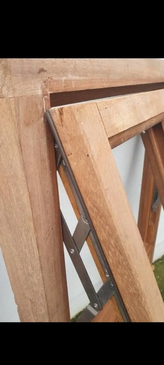 solid teak double hung sash window frame - Image 2