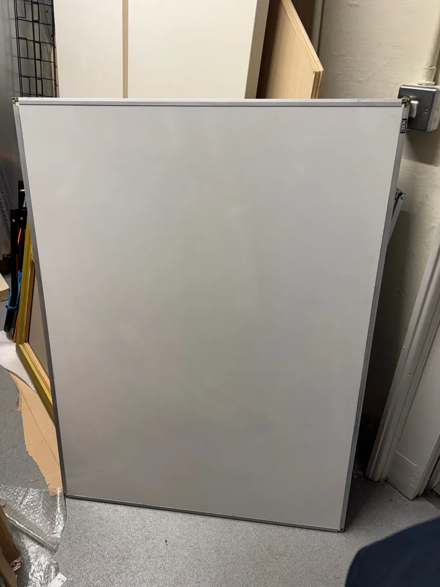 Nobo magnetic and dry erase whiteboard